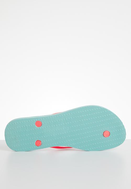 Havaianas - Slim logo pop-up - blue & pink