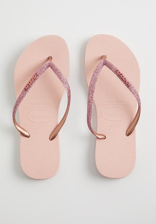 Havaianas - Slim glitter - pink