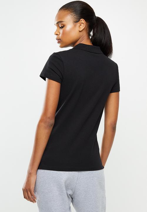 PUMA - Essential polo tee - black
