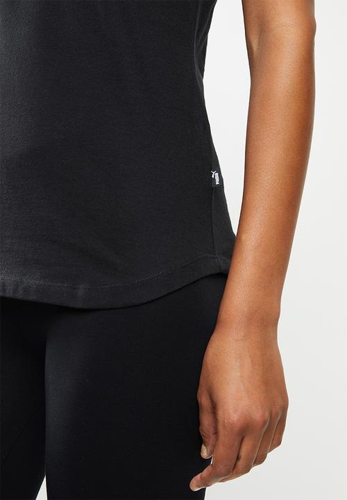 PUMA - Essential logo tee - black