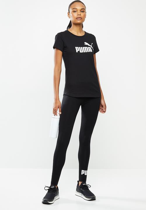 PUMA - Essential logo tee - black