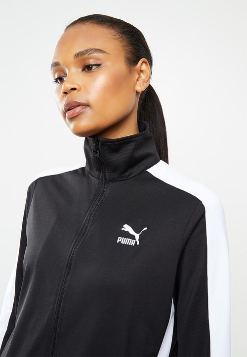 PUMA - Classic t7 track jacket ft - black