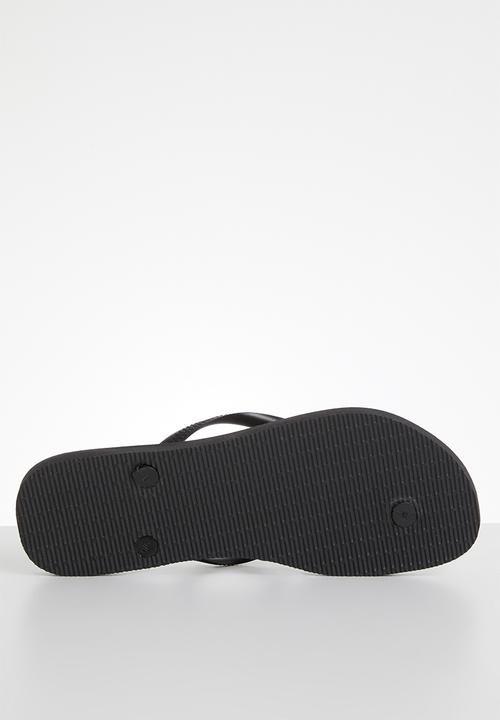 Havaianas - Slim floral - black