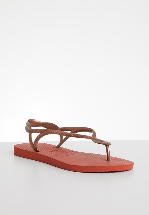 Havaianas - Luna - red roof