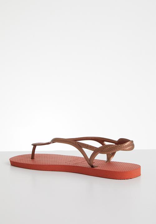 Havaianas - Luna - red roof