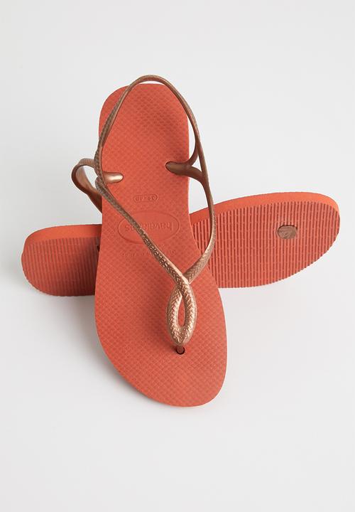 Havaianas - Luna - red roof