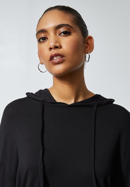 Superbalist - Soft lightweight hoodie - black