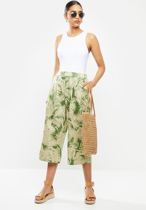 MANGO - Trousers Kai - khaki