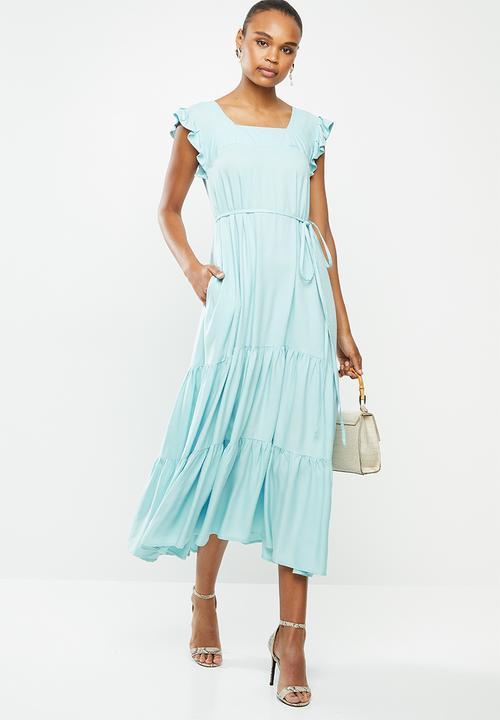 AMANDA LAIRD CHERRY - Cubhu dress - blue