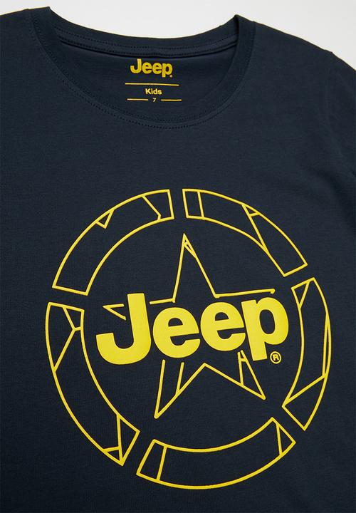 JEEP - Peter boys short sleeve graphic print tee - navy