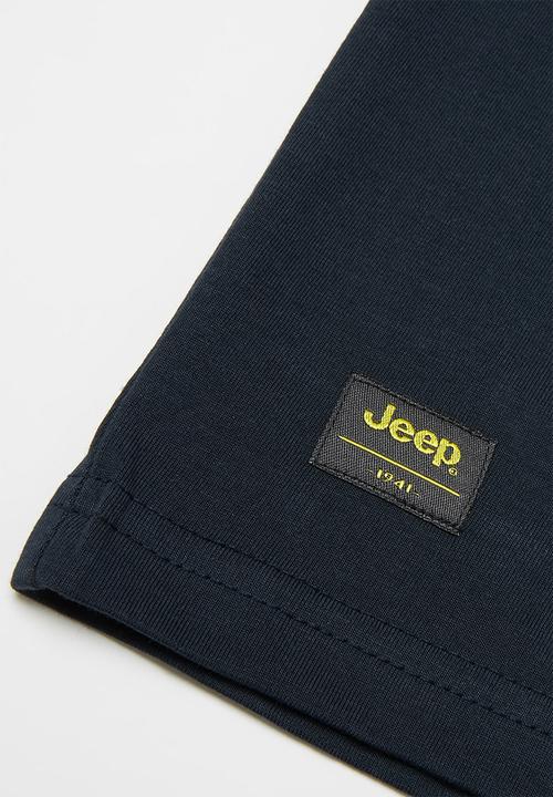 JEEP - Peter boys short sleeve graphic print tee - navy
