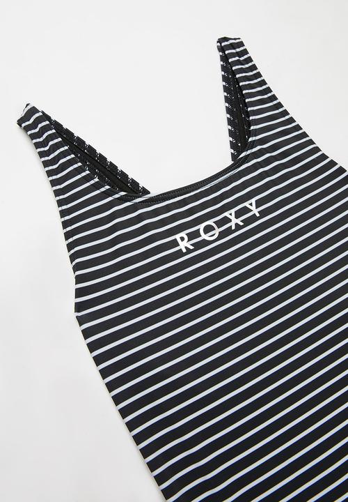 Roxy - Riding time sporty one piece - black & white
