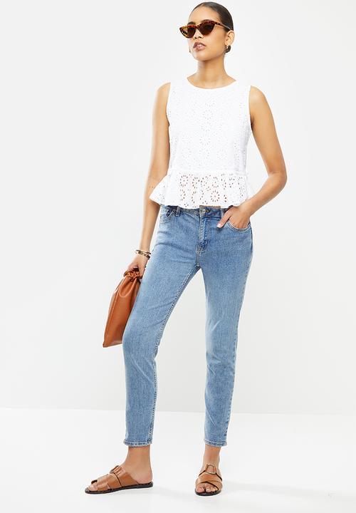 MANGO - Top jana - white