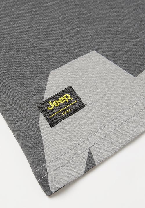 JEEP - Pascal boys short sleeve graphic print tee - grey