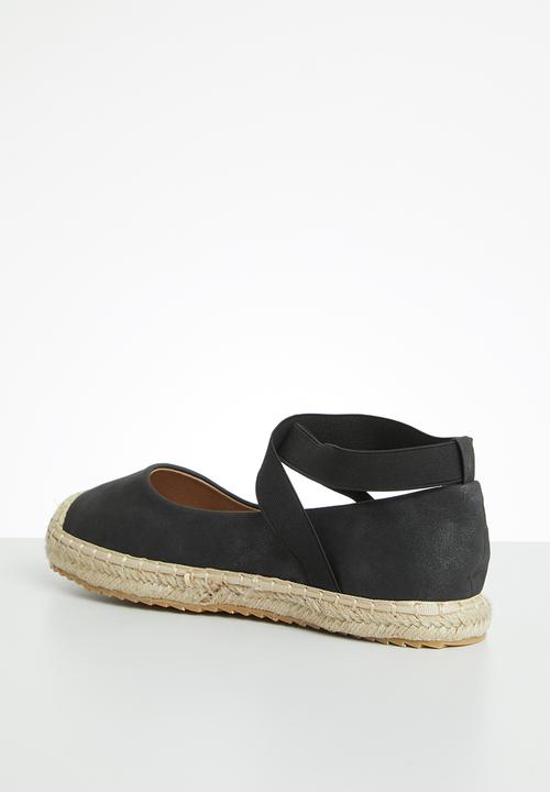 Butterfly Feet - Katlin espadrille - black