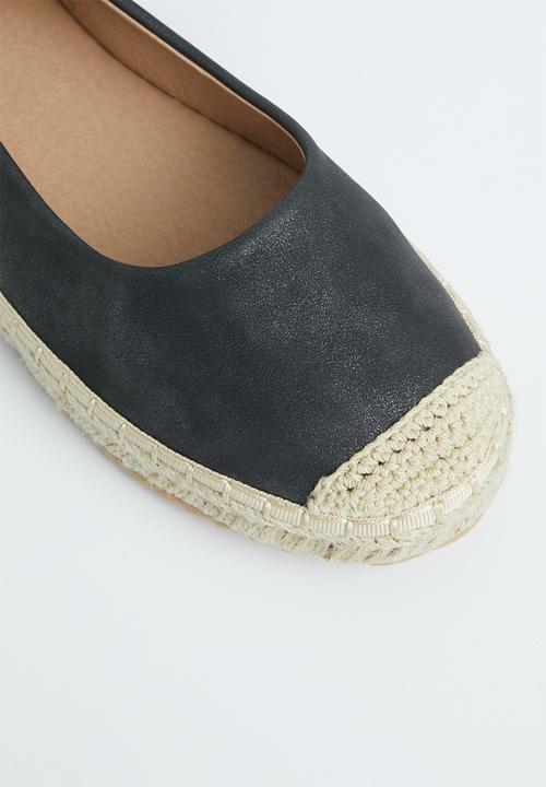 Butterfly Feet - Katlin espadrille - black