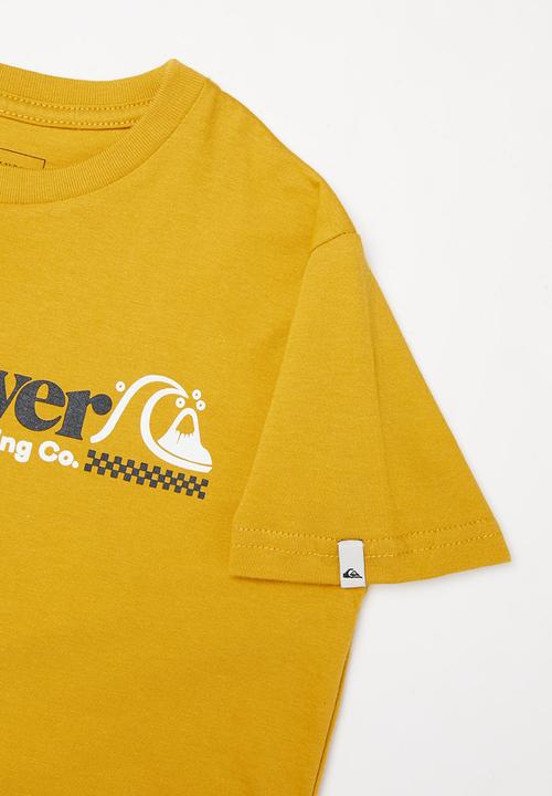 Quiksilver - Check yo self - mustard