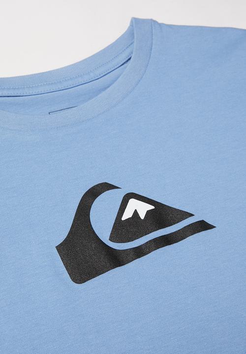 Quiksilver - Comp logo short sleeve top - blue 