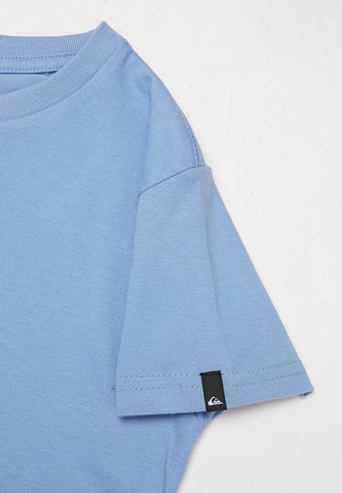 Quiksilver - Comp logo short sleeve top - blue 