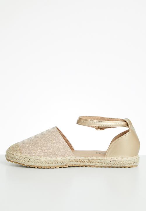 Butterfly Feet - Karla espadrille - rose gold