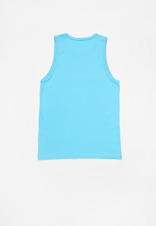 Quiksilver - Comp logo tank youth - blue