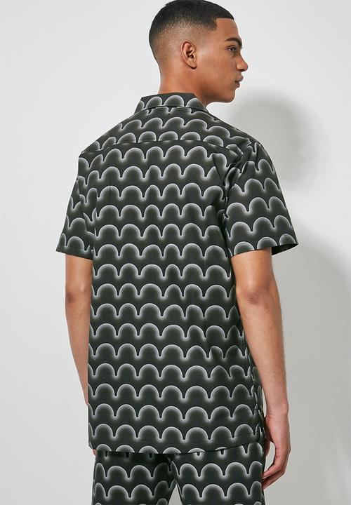 Superbalist - L.A. resort shirt - charcoal 
