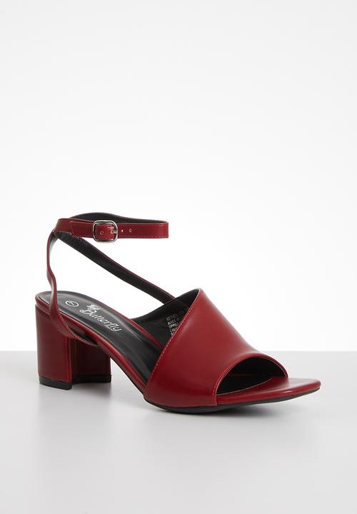 Butterfly Feet - Netherlands heel - red