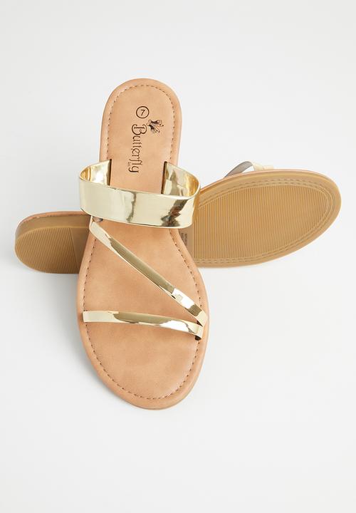 Butterfly Feet - Neptune sandal - gold