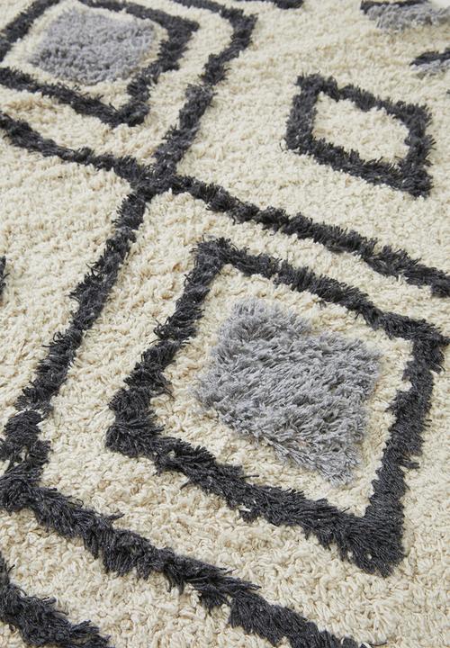 Sixth Floor - Tufted bath mat - grey