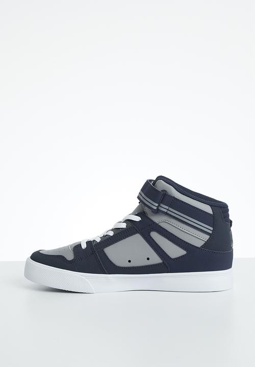 DC - Pure high-top ev - navy & grey