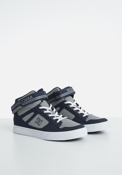 DC - Pure high-top ev - navy & grey
