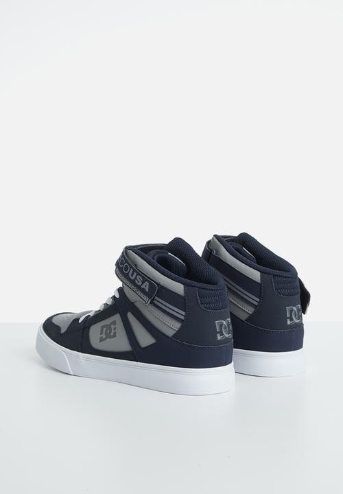 DC - Pure high-top ev - navy & grey