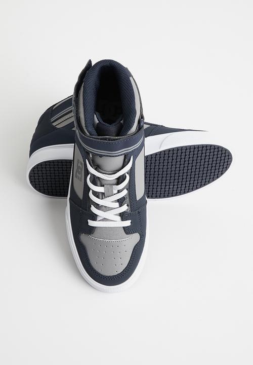 DC - Pure high-top ev - navy & grey