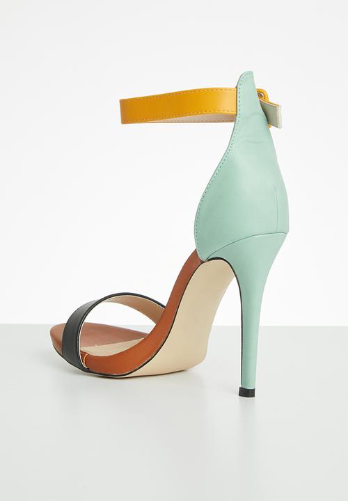 Plum - Calista heel - multi