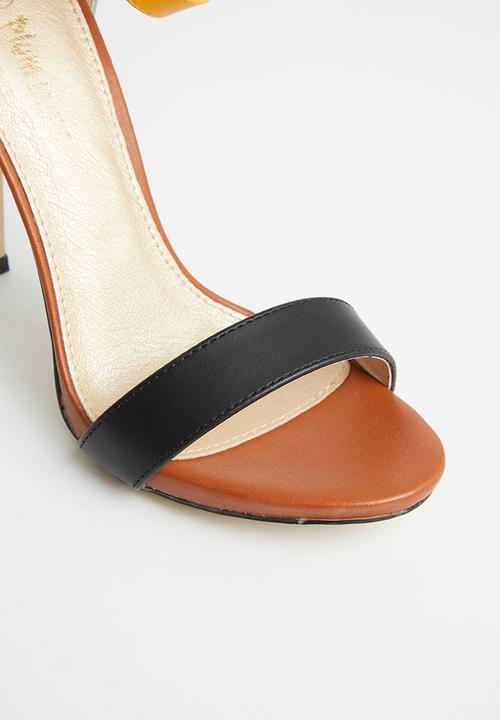Plum - Calista heel - multi