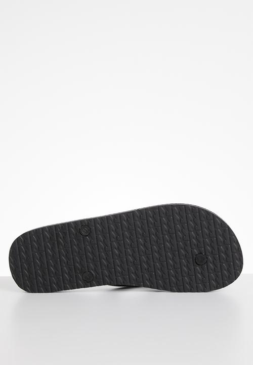 Billabong  - Lowdown splice flip-flops - black & white