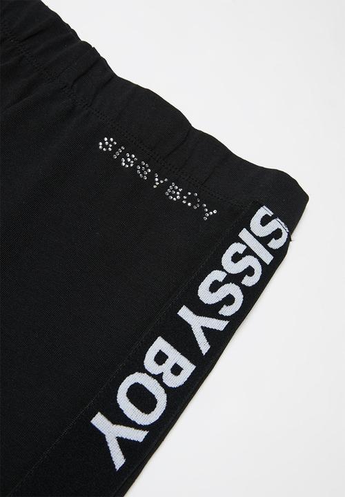 SISSY BOY - Branded legging - black