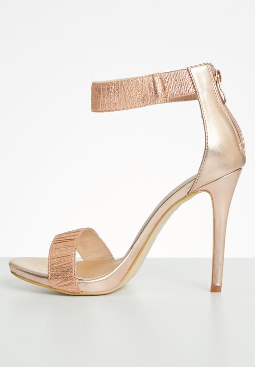 Plum - Whisper heel - rose gold