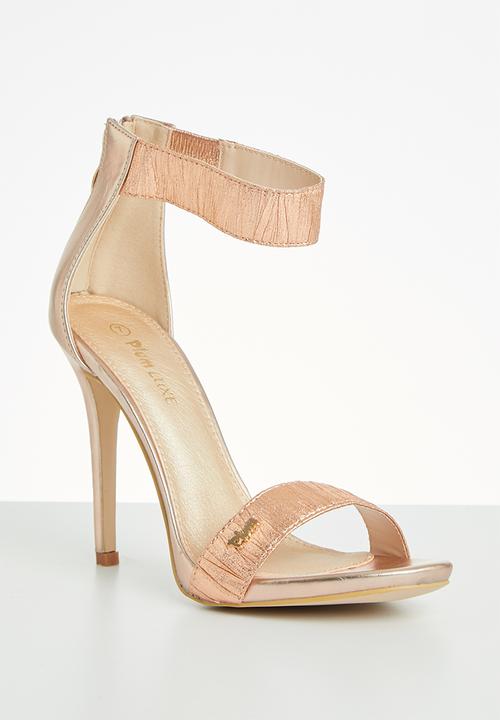 Plum - Whisper heel - rose gold