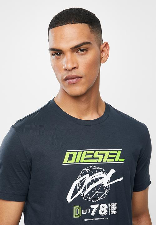Diesel  - T-diegos-k34 T-shirt - navy