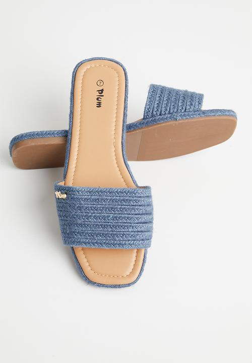 Plum - Chesire sandal - blue