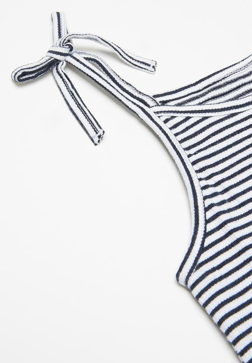 Name It - Fania sl culotte jumpsuit - navy & white 