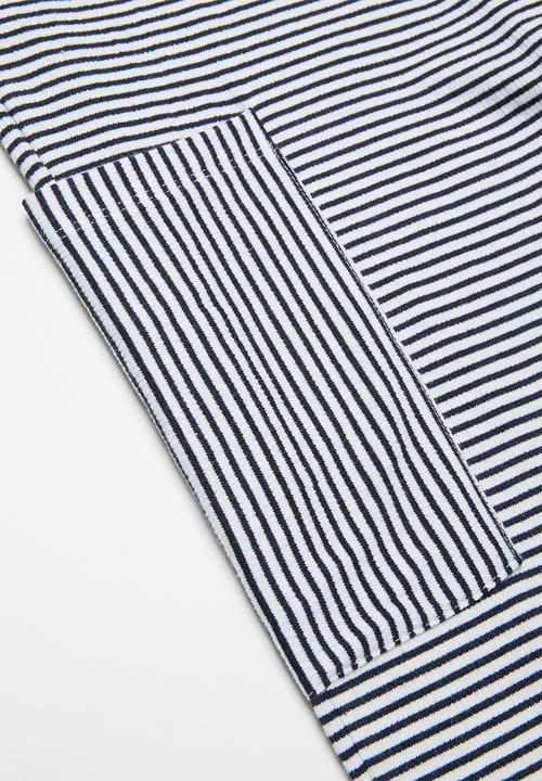 Name It - Fania sl culotte jumpsuit - navy & white 