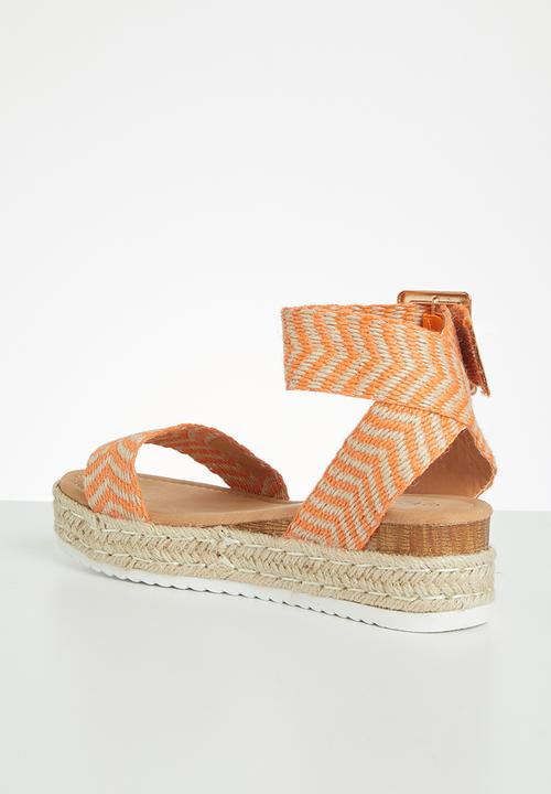 Plum - Sian sandal - orange