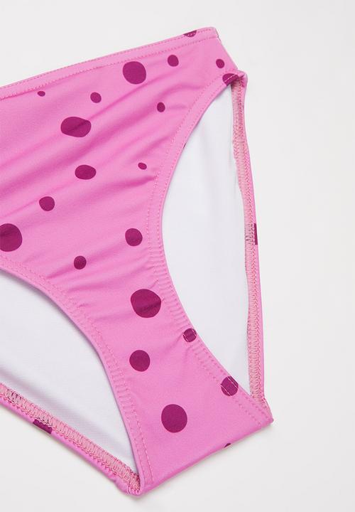 Rebel Republic - Girls polka dot bikini - pink