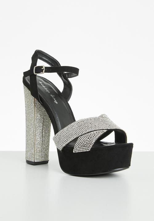 SISSY BOY - That bling you do heel - black
