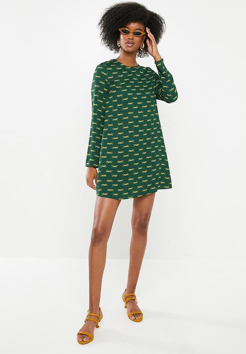 Glamorous - Tiger tunic - green