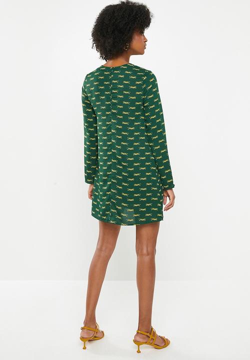 Glamorous - Tiger tunic - green