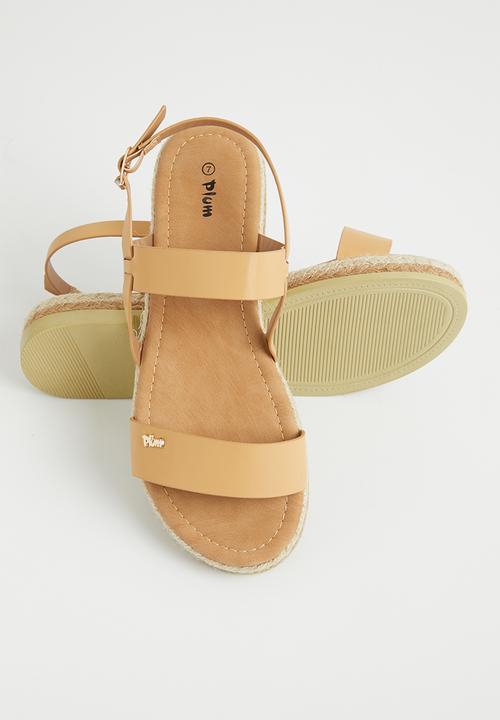 Plum - Katie sandal - tan