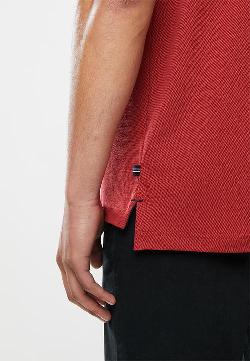 Nautica - Classic fit deck polo - red